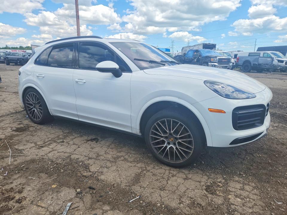 2023 Porsche Cayenne VIN WP1AA2AY8PDA01979 COPART salvage auction — REAR END, MI - CERTIFICATE OF TITLE, sold $34,000 on 2026-07-31 (photo 4)