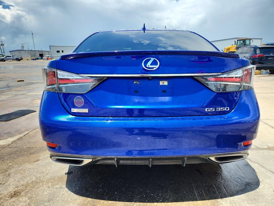 2019 Lexus Gs VIN JTHBZ1BL1KA018210 COPART salvage auction — SIDE, Tx - Salvage Vehicle Title, sold $6,600 on 2026-07-30 (photo 6)