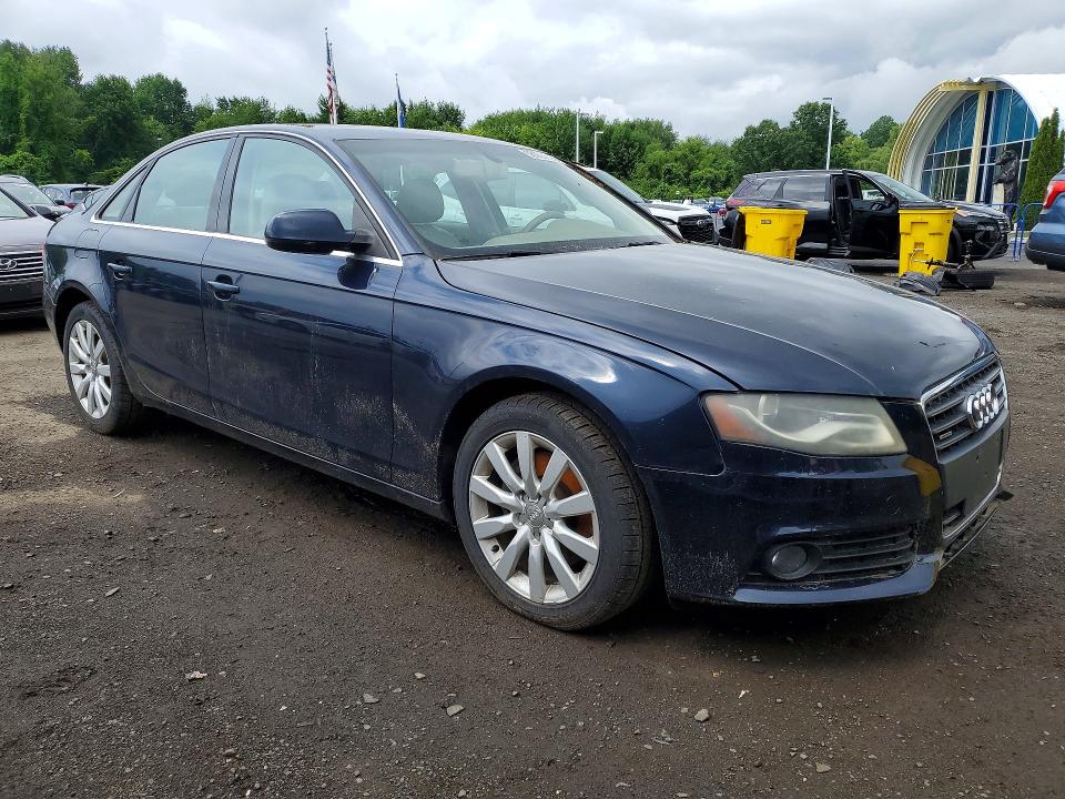 2011 Audi A4 VIN WAUFFAFL9BN048910 COPART salvage auction — MINOR DENT/SCRATCHES, MA - CERTIFICATE OF TITLE, sold $450 on 2026-07-02 (photo 4)