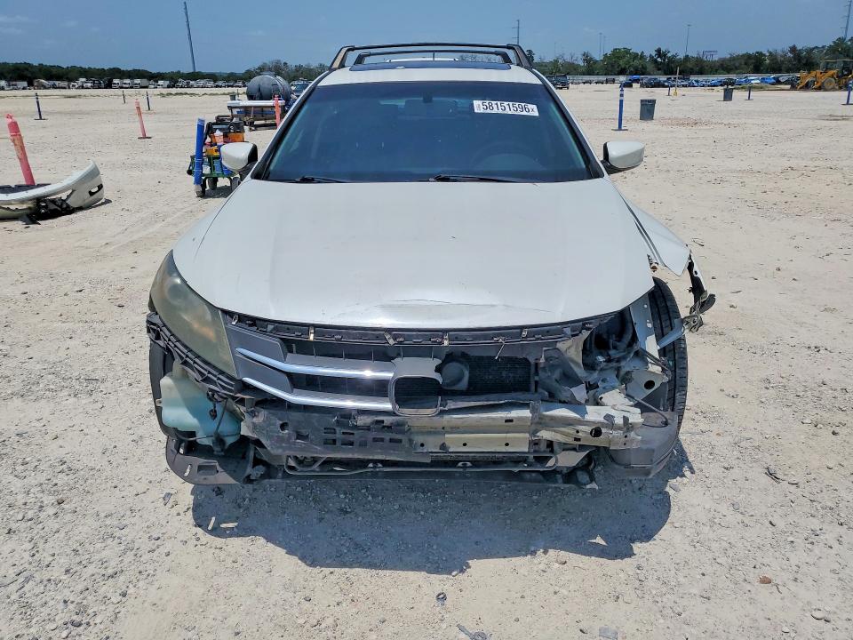2012 Honda Crosstour VIN 5J6TF1H52CL000662 COPART salvage auction — FRONT END, TX - SALVAGE VEHICLE TITLE (P), sold $875 on 2026-07-09 (photo 5)