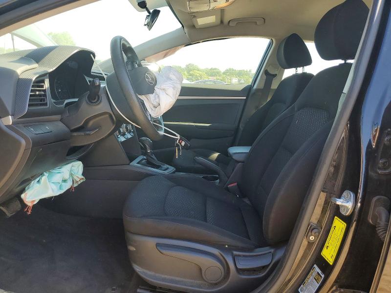 2019 Hyundai Elantra VIN KMHD74LFXKU756043 COPART salvage auction — FRONT END, MD - CERT OF SALVAGE > 75% DAMAGE, sold $1,200 on 2026-07-28 (photo 7)