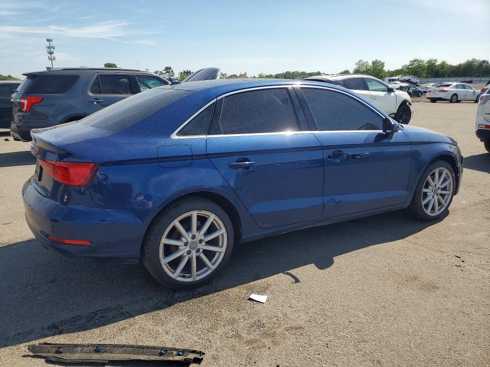 2015 Audi A3 VIN WAUCJGFF6F1075655 COPART salvage auction — FRONT END, Il - Certificate Of Title, sold $3,700 on 2026-07-08 (photo 3)