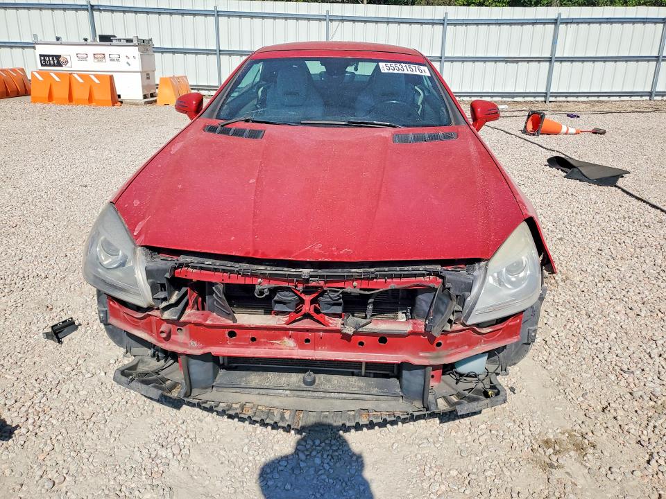 2012 Mercedes-benz Slk-klasse VIN WDDPK5HA9CF006339 COPART salvage auction — FRONT END, Nc - Salvage Certificate Of Title, sold $1,800 on 2026-07-31 (photo 5)