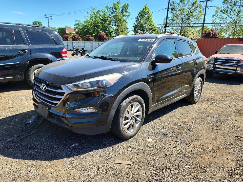 2016 Hyundai Tucson VIN KM8J3CA47GU164939 COPART salvage auction — ALL OVER, Ct - Cert Of Title-Salvage, sold $2,050 on 2026-07-02 (photo 1)