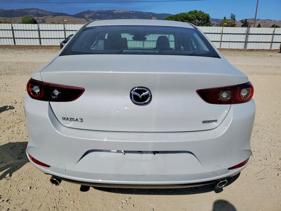 2025 Mazda 3 VIN JM1BPABM9S1769359 COPART salvage auction — FRONT END, CA - SALVAGE CERTIFICATE, sold $5,200 on 2026-07-21 (photo 6)