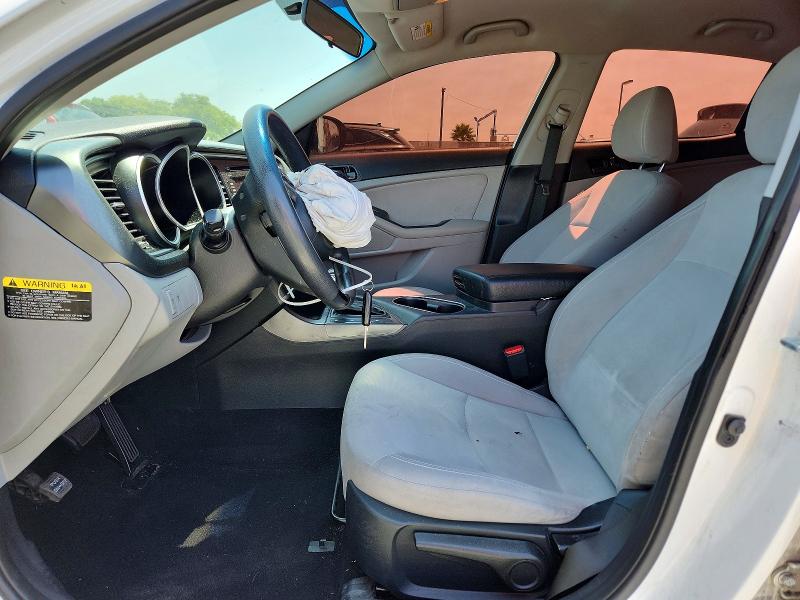 2015 Kia Optima VIN 5XXGM4A73FG502451 COPART salvage auction — FRONT END, CA - SALVAGE CERTIFICATE, sold $700 on 2026-07-31 (photo 7)
