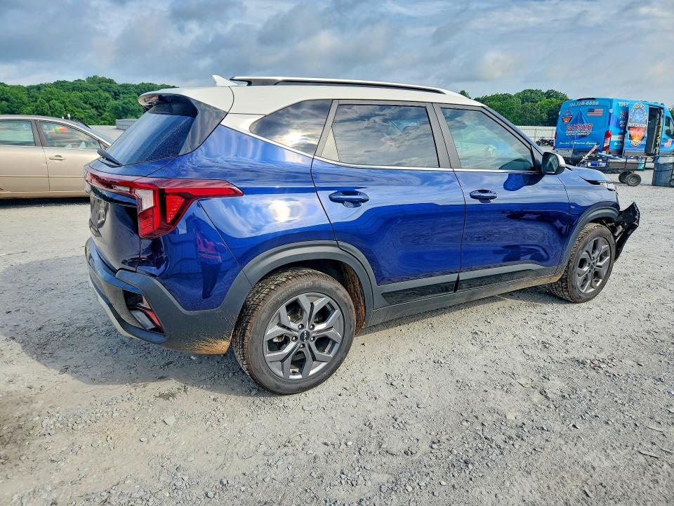 2024 Kia Seltos VIN KNDEU2AA3R7645758 COPART salvage auction — FRONT END, Nc - Salvage Certificate Of Title, sold $200 on 2026-07-29 (photo 3)