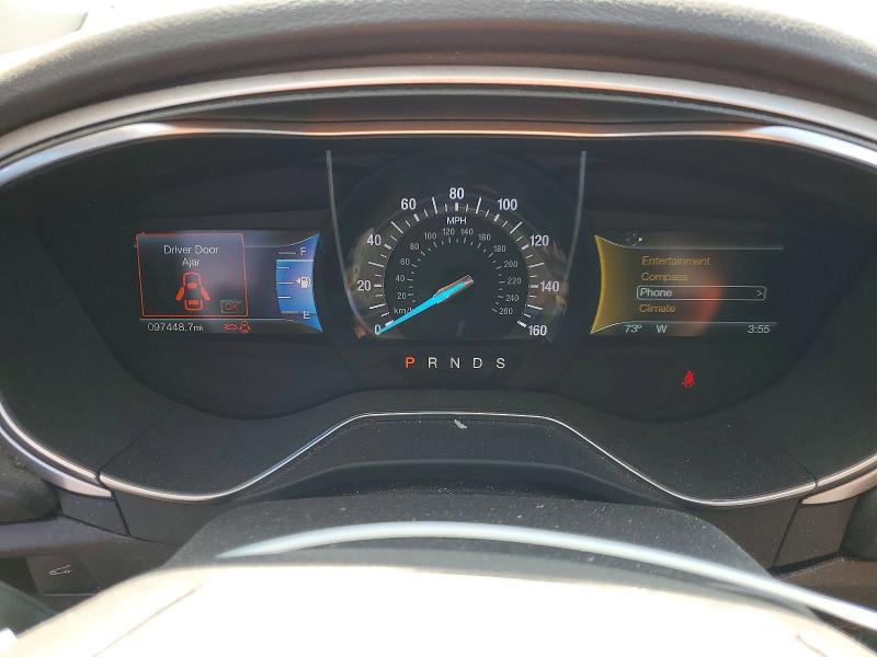2016 Ford Fusion VIN 3FA6P0H76GR246848 COPART salvage auction — SIDE, Ca - Salvage Certificate, sold $1,400 on 2026-07-02 (photo 9)