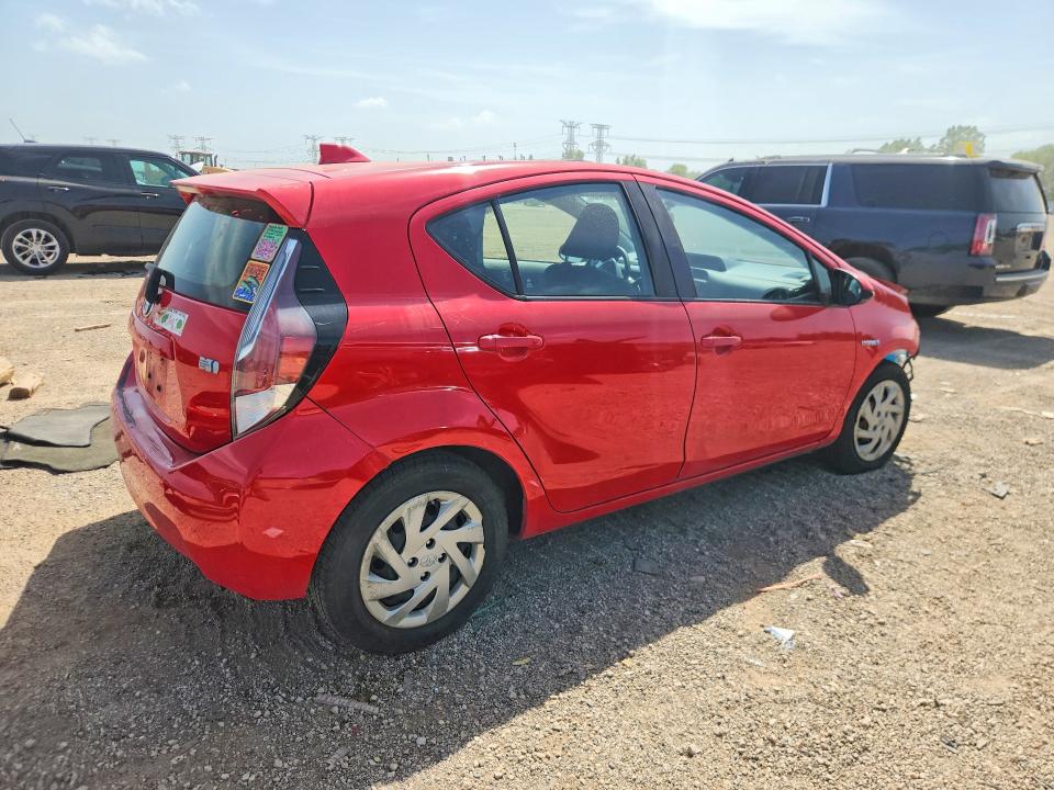 2015 Toyota Prius VIN JTDKDTB32F1581543 COPART salvage auction — FRONT END, Il - Salvage Certificate, sold $300 on 2026-07-28 (photo 3)