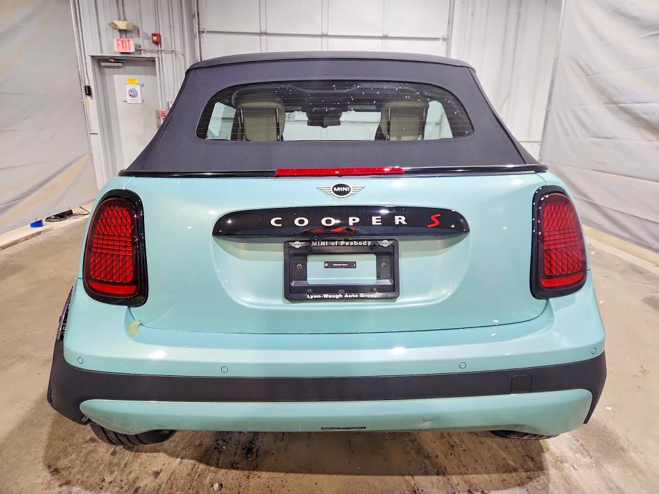 2026 Mini Cooper VIN WMW23GX07T2X98470 COPART salvage auction — FRONT END, ID - SALVAGE CERTIFICATE OF TITLE, sold $9,400 on 2026-09-22 (photo 6)