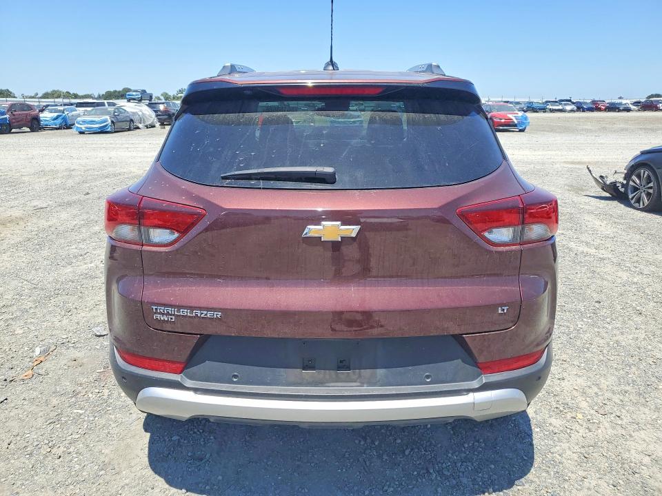 2022 Chevrolet Trailblazer VIN KL79MRSL5NB125656 COPART salvage auction — FRONT END, Ca - Salvage Certificate, sold $1,050 on 2026-07-07 (photo 6)