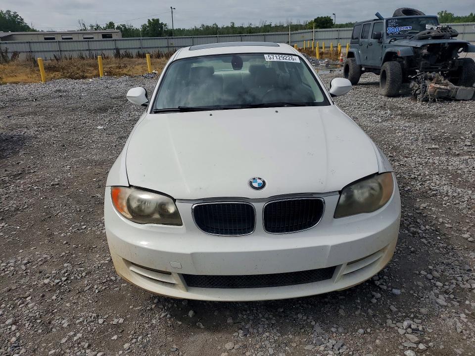 2011 BMW 1 series VIN WBAUP7C57BVP21514 COPART salvage auction — REAR END, AL - CERT OF TITLE-SALVAGE TITLE, sold $300 on 2026-07-16 (photo 5)
