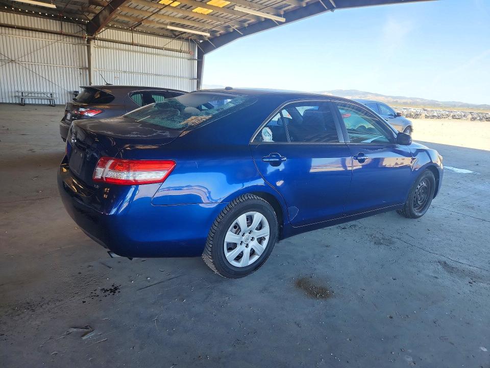 2010 Toyota Camry VIN 4T1BF3EKXAU558219 COPART salvage auction — FRONT END, Ca - Salvage Certificate, sold $625 on 2026-07-09 (photo 3)