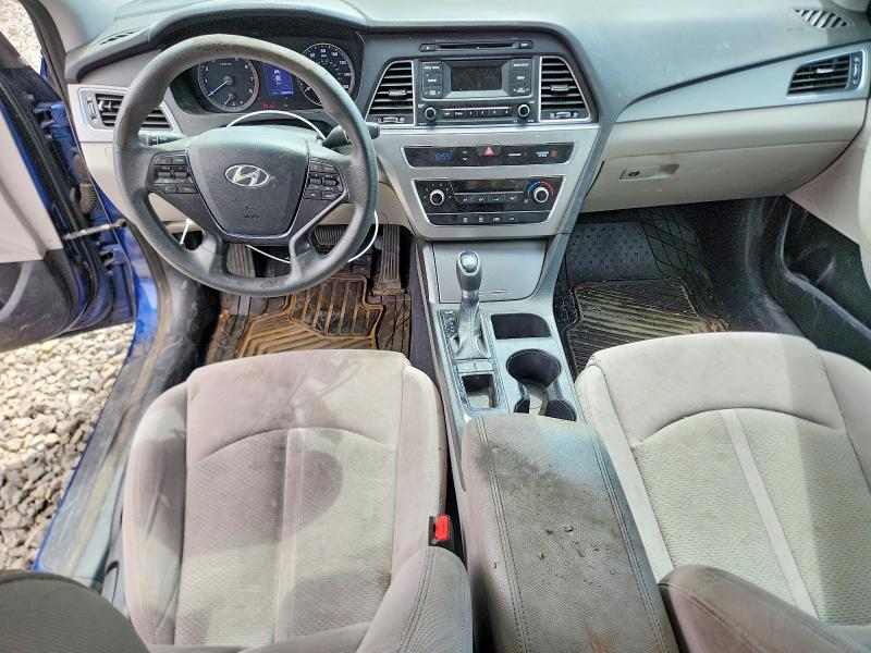 2015 Hyundai Sonata VIN 5NPE24AF8FH188188 COPART salvage auction — FRONT END, Tn - Certificate Of Title, sold $675 on 2026-07-09 (photo 8)