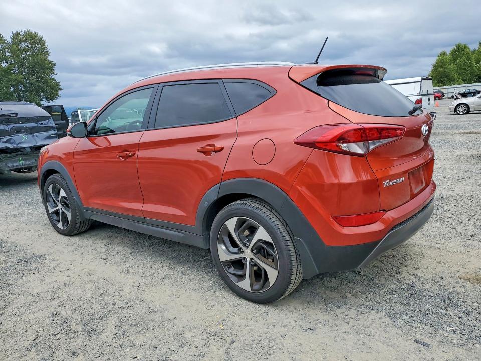 2016 Hyundai Tucson VIN KM8J3CA21GU077326 COPART salvage auction — FRONT END, Wa - Vehicle Cert Of Ownership-Titl (P), sold $1,950 on 2026-07-20 (photo 2)