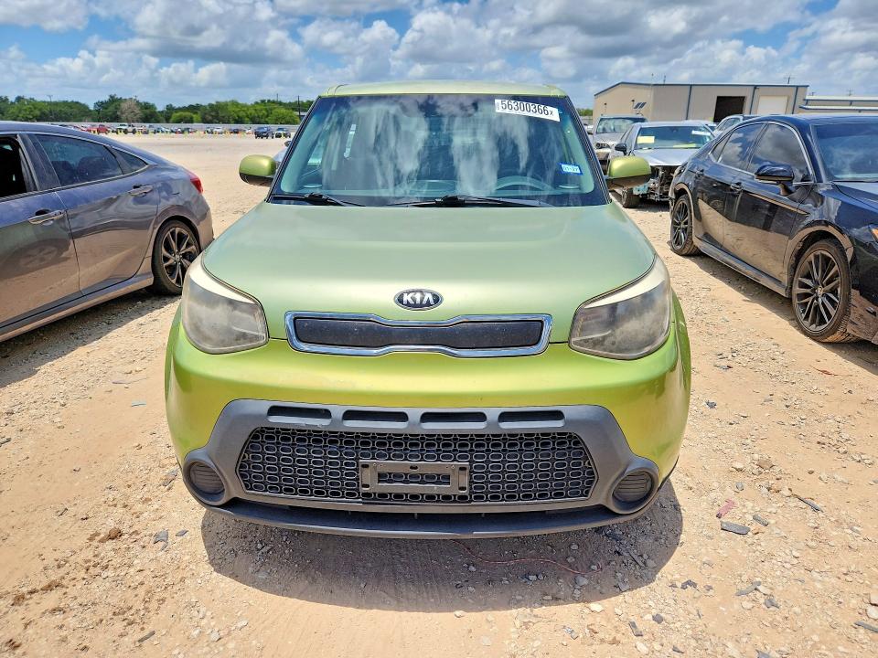 2015 Kia Soul VIN KNDJN2A2XF7807143 COPART salvage auction — VANDALISM, Tx - Salvage Vehicle Title, sold $2,150 on 2026-07-16 (photo 5)