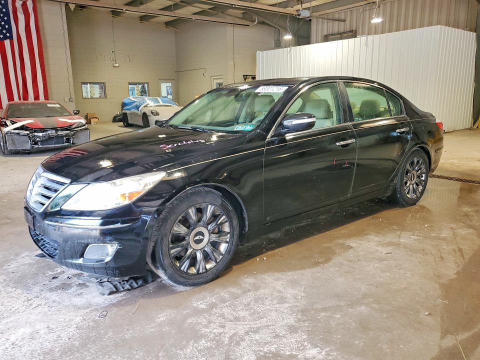 2011 Hyundai Genesis VIN KMHGC4DE1BU114633 COPART salvage auction — ALL OVER, Pa - Certificate Of Salvage, sold $475 on 2026-07-15 (photo 1)