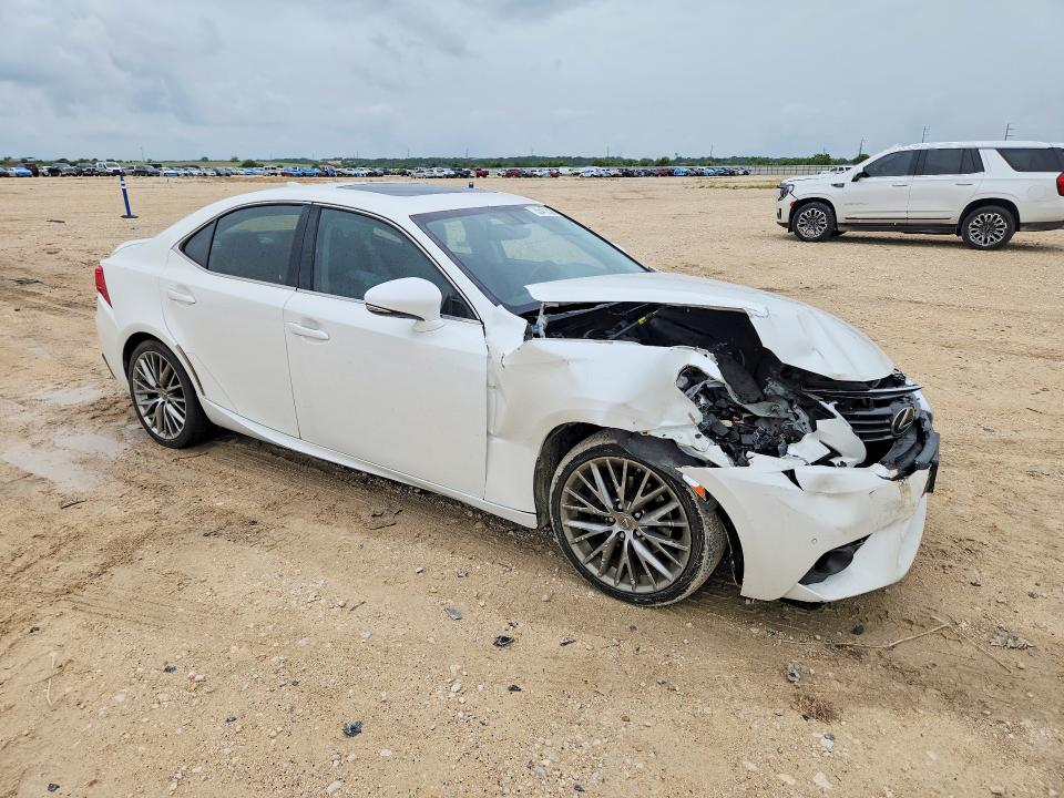 2015 Lexus VIN JTHBF1D29F5046526 COPART salvage auction — FRONT END, TX - SALVAGE VEHICLE TITLE, sold $500 on 2026-07-30 (photo 4)