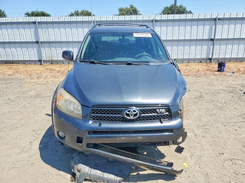 2007 Toyota Rav4 VIN JTMBK32V276010453 COPART salvage auction — FRONT END, Ca - Salvage Certificate, sold $800 on 2026-07-07 (photo 5)