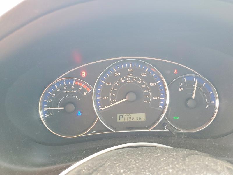 2010 Subaru Forester VIN JF2SH6CC8AH796253 COPART salvage auction — REAR END, Sc - Cert Of Title-Salvage, sold $675 on 2026-07-13 (photo 9)