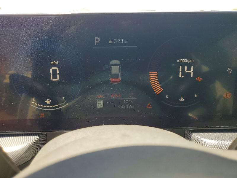 2024 Hyundai Sonata VIN KMHL64JA4RA368694 COPART salvage auction — FRONT END, Az - Cert Of Title- Non Repair, sold $5,700 on 2026-07-08 (photo 9)
