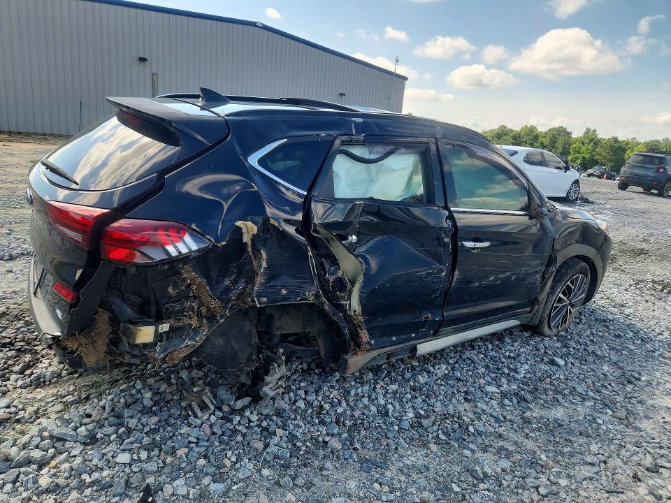 2020 Hyundai VIN KM8J33AL0LU243130 COPART salvage auction — ROLLOVER, Ga - Bill Of Sale - Parts Only, sold $1,750 on 2026-07-16 (photo 3)