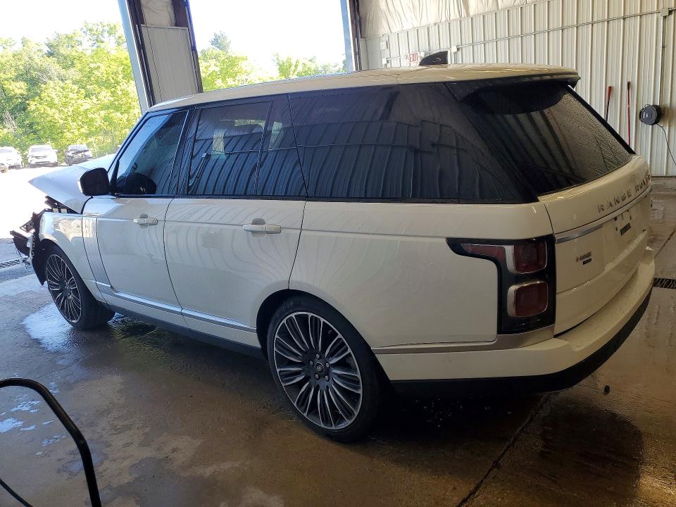 2022 Land rover RANGE ROVER VIN SALGS2RUXNA470766 COPART salvage auction — FRONT END, Pa - Certificate Of Salvage, sold $15,000 on 2026-07-15 (photo 2)