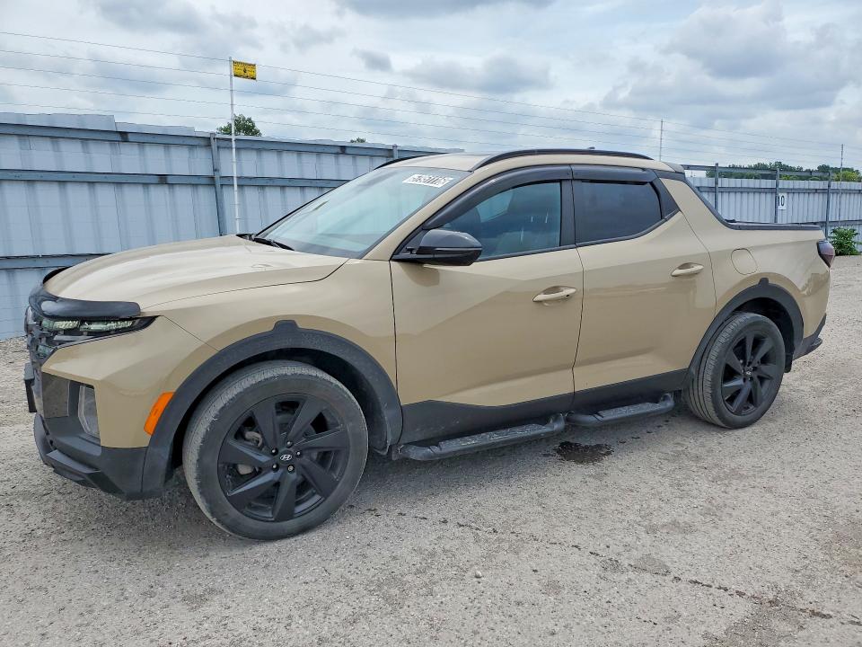 2023 Hyundai Santa cruz VIN 5NTJEDAF3PH047859 COPART salvage auction — NORMAL WEAR, On - Permit No Brand - Unfit (P), sold $22,200 on 2026-07-08 (photo 1)