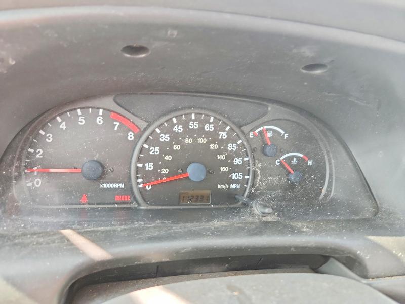 2001 Suzuki Vitara VIN 2S3TE52V116108240 COPART salvage auction — FRONT END, Fl - Cert Of Title Slvg Rebuildable, sold $450 on 2026-07-10 (photo 9)
