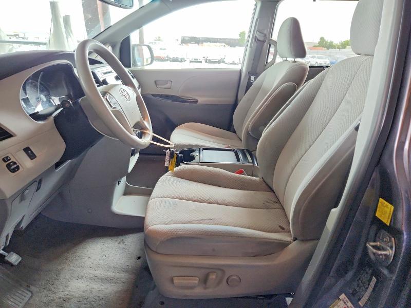 2011 Toyota Sienna VIN 5TDKK3DC6BS033710 COPART salvage auction — REAR END, Ca - Salvage Certificate, sold $925 on 2026-07-13 (photo 7)