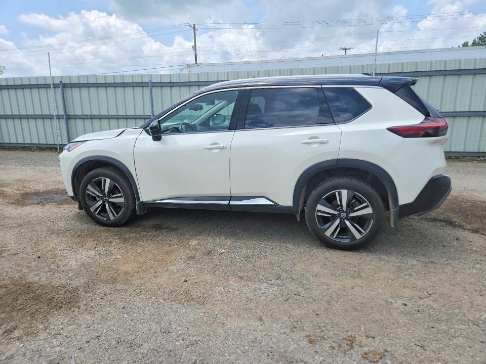2021 Nissan Rogue VIN JN8AT3CA3MW026892 COPART salvage auction — FRONT END, La - Cert Of Title-Salvage, sold $7,000 on 2026-07-02 (photo 2)
