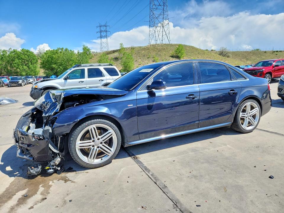 2013 Audi A4 VIN WAUJFAFL1DN020760 COPART salvage auction — FRONT END, Co - Public - Salvage Title, sold $275 on 2026-07-22 (photo 1)