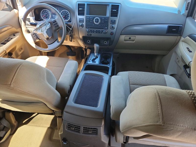 2012 Nissan Armada VIN 5N1AA0ND9CN621396 COPART salvage auction — FRONT END, Ca - Salvage Certificate, sold $650 on 2026-07-02 (photo 8)