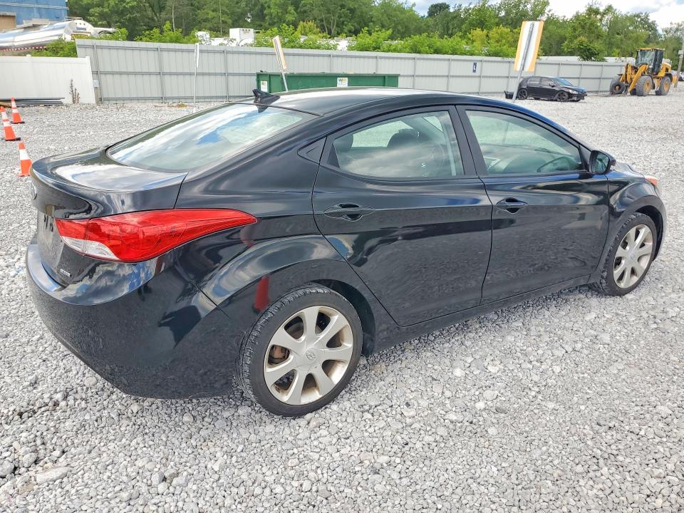 2011 Hyundai Elantra VIN KMHDH4AE4BU084939 COPART salvage auction — FRONT END, Oh - Cert Of Title-Salvage, sold $1,200 on 2026-07-02 (photo 3)