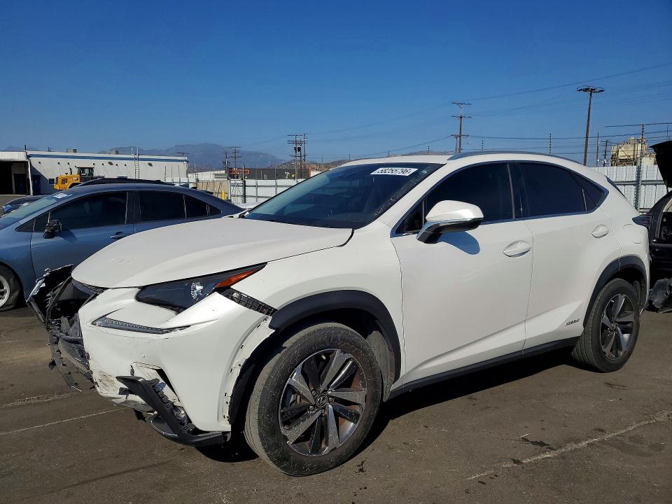 2021 Lexus Nx VIN JTJGJRDZ6M5015696 — COPART salvage auction photo