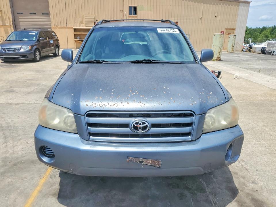 2004 Toyota Highlander VIN JTEGP21A640017125 COPART salvage auction — FRONT END, Sc - Cert Of Title-Salvage, sold $800 on 2026-07-17 (photo 5)