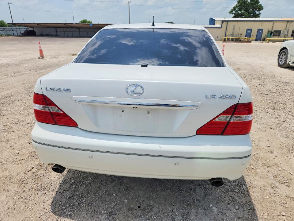 2006 Lexus Ls VIN JTHBN36F165035289 COPART salvage auction — FRONT END, Tx - Certificate Of Title, sold $500 on 2026-07-29 (photo 6)