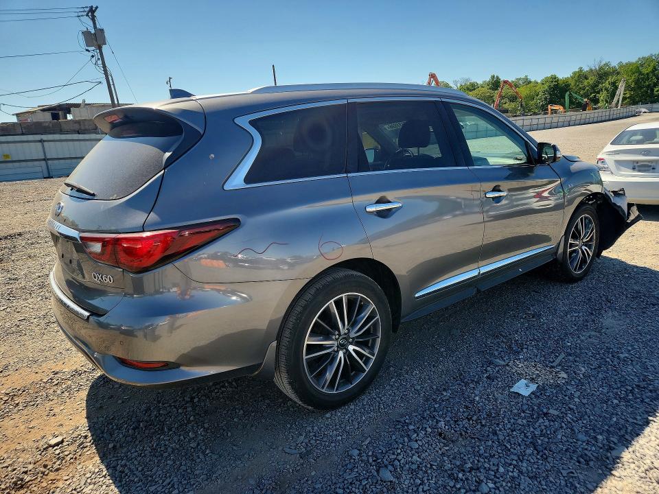 2020 Infiniti Qx60 VIN 5N1DL0MM2LC548747 COPART salvage auction — FRONT END, Nj - Cert Of Title-Salvage, sold $5,200 on 2026-07-31 (photo 3)