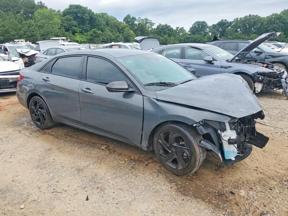 2026 Hyundai Elantra VIN KMHLM4DG2TU167081 COPART salvage auction — FRONT END, Ga - Certificate Of Title, sold $250 on 2026-07-28 (photo 4)