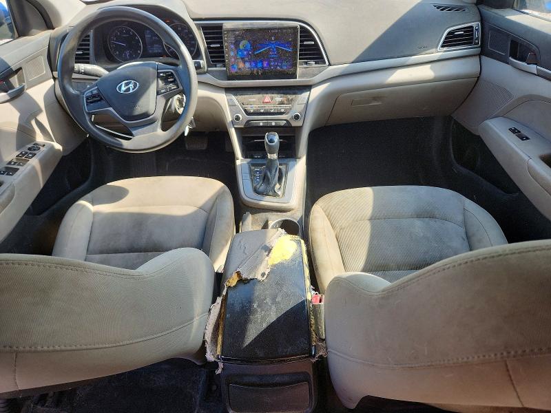 2017 Hyundai VIN KMHD74LF3HU082875 COPART salvage auction — REAR END, Salvage Title, sold $800 on 2026-07-20 (photo 8)