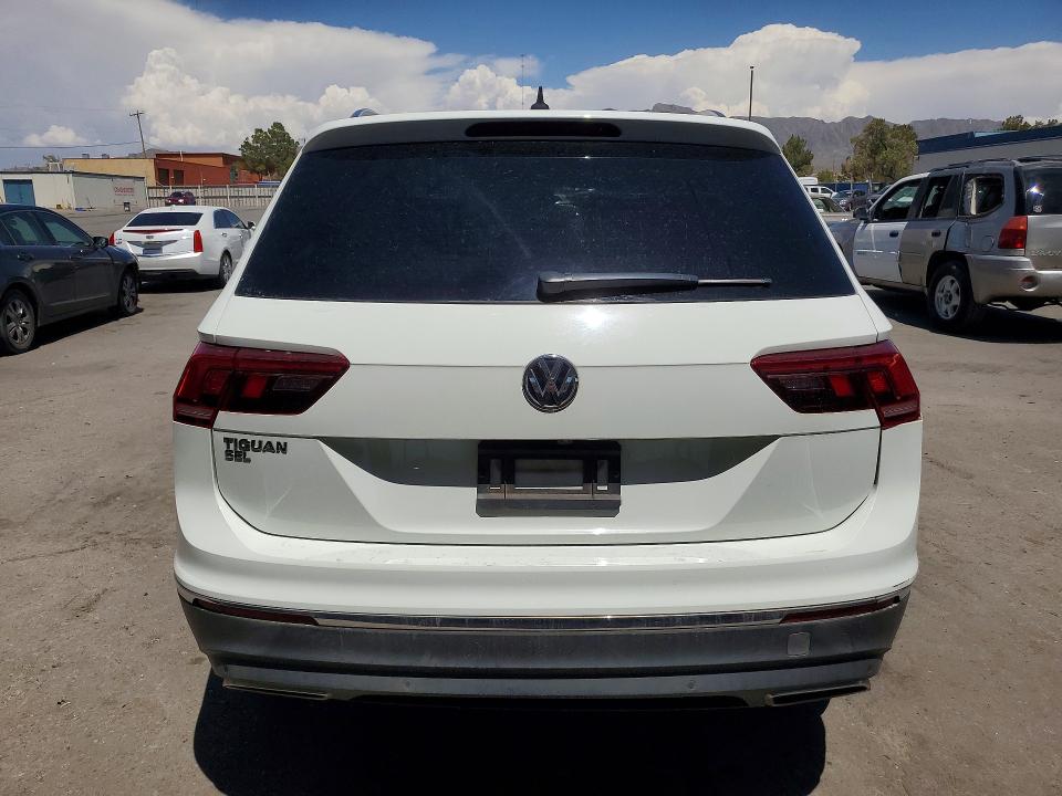 2020 Volkswagen Tiguan VIN 3VV3B7AX7LM130839 COPART salvage auction — REAR END, TX - SALVAGE VEHICLE TITLE (P), sold $6,900 on 2026-08-14 (photo 6)