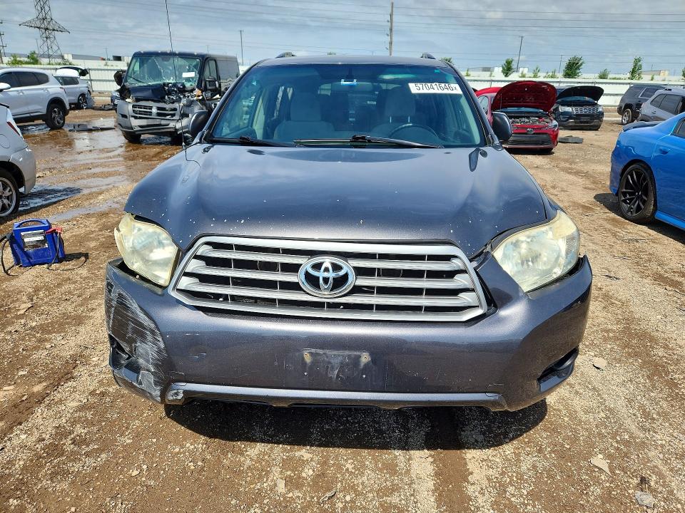 2008 Toyota Highlander VIN JTEDS41A482047487 COPART salvage auction — ALL OVER, Il - Salvage Certificate, sold $800 on 2026-07-30 (photo 5)