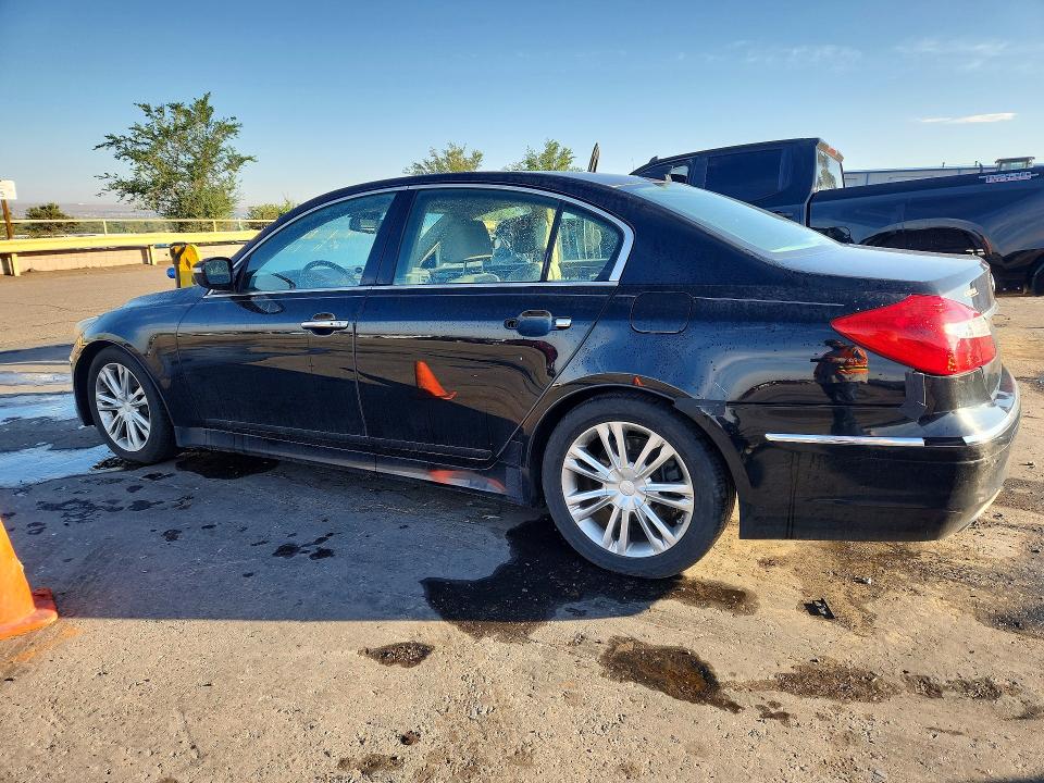 2013 Hyundai Genesis VIN KMHGC4DD5DU224983 COPART salvage auction — NORMAL WEAR, NM - CERTIFICATE OF TITLE, sold $4,000 on 2026-07-02 (photo 2)