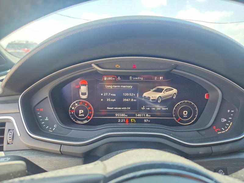 2018 Audi VIN WAUENCF58JA117216 COPART salvage auction — HAIL, Tx - Certificate Of Title, sold $8,300 on 2026-07-23 (photo 9)