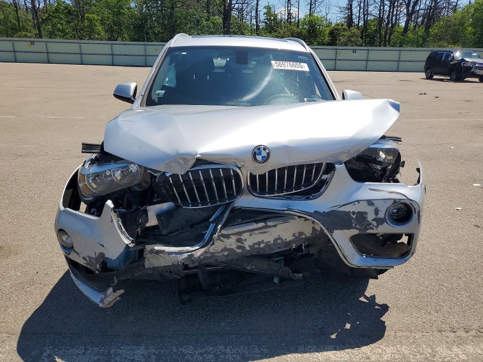 2018 BMW X1 VIN WBXHT3C38J3H30536 COPART salvage auction — FRONT END, Ny - Mv-907A Salvage Certificate, sold $1,550 on 2026-07-06 (photo 5)