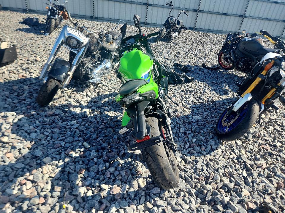 2026 Kawasaki Ex VIN ML5EXEP16TDAG9276 COPART salvage auction — FRONT END, Wi - Junked Vehicle Bill Of Sale, sold $425 on 2026-07-16 (photo 4)
