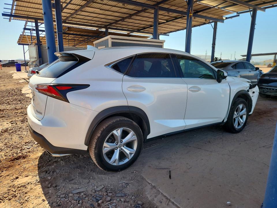 2017 Lexus Nx VIN JTJYARBZ8H2065059 COPART salvage auction — FRONT END, Az - Cert Of Title - Salvage, sold $4,900 on 2026-07-30 (photo 3)
