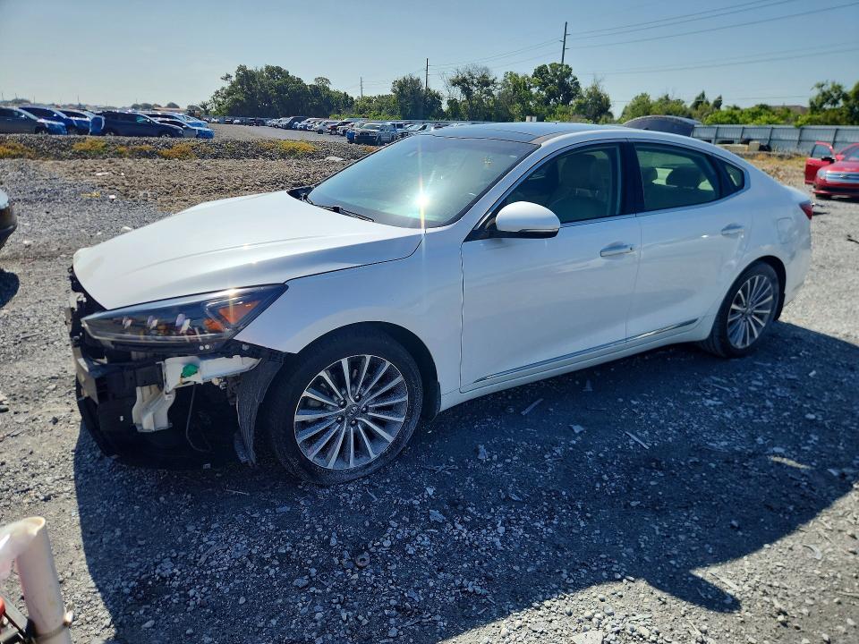 2017 Kia Cadenza VIN KNALC4J12H5083557 COPART salvage auction — FRONT END, Fl - Cert Of Title Slvg Rebuildable, sold $2,700 on 2026-07-10 (photo 1)