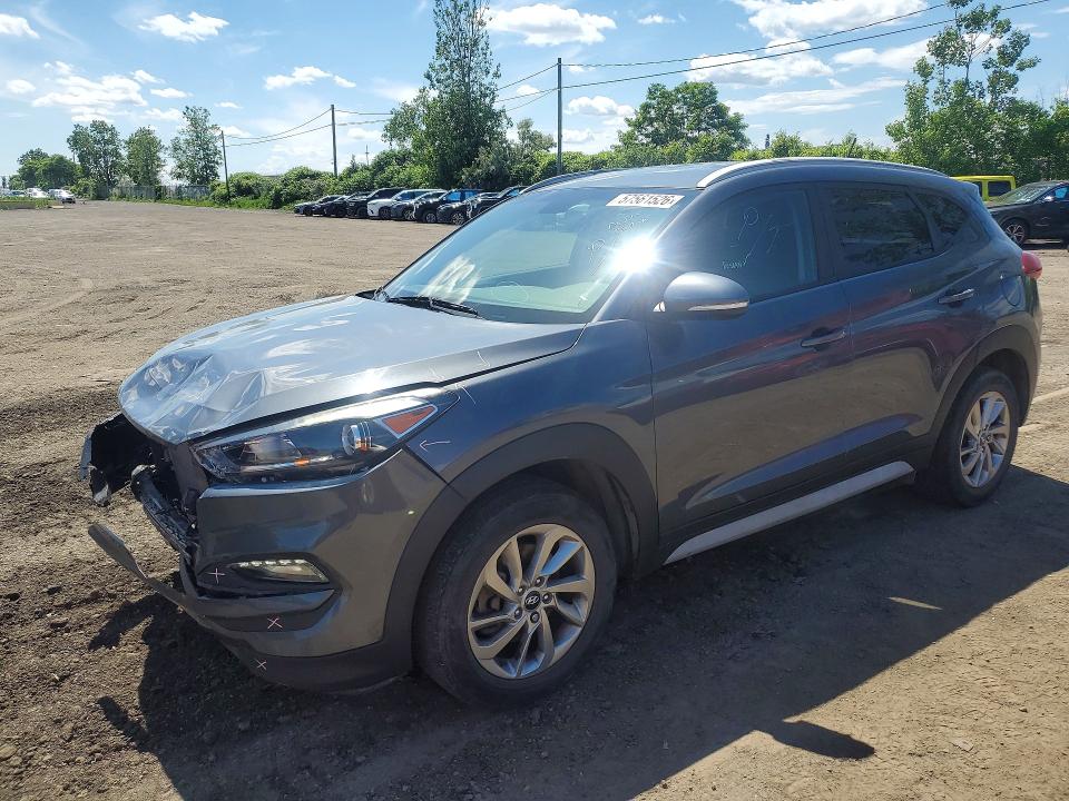 2017 Hyundai Tucson VIN KM8J3CA48HU491481 COPART salvage auction — FRONT END, Qc - Gravement Accidente, sold $5,700 on 2026-07-21 (photo 1)