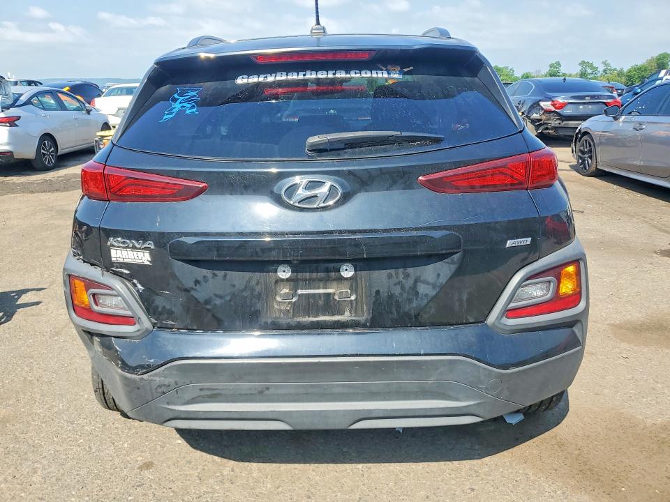2018 Hyundai Kona VIN KM8K2CAA3JU131697 COPART salvage auction — REAR END, Pa - Certificate Of Salvage, sold $3,000 on 2026-07-17 (photo 6)